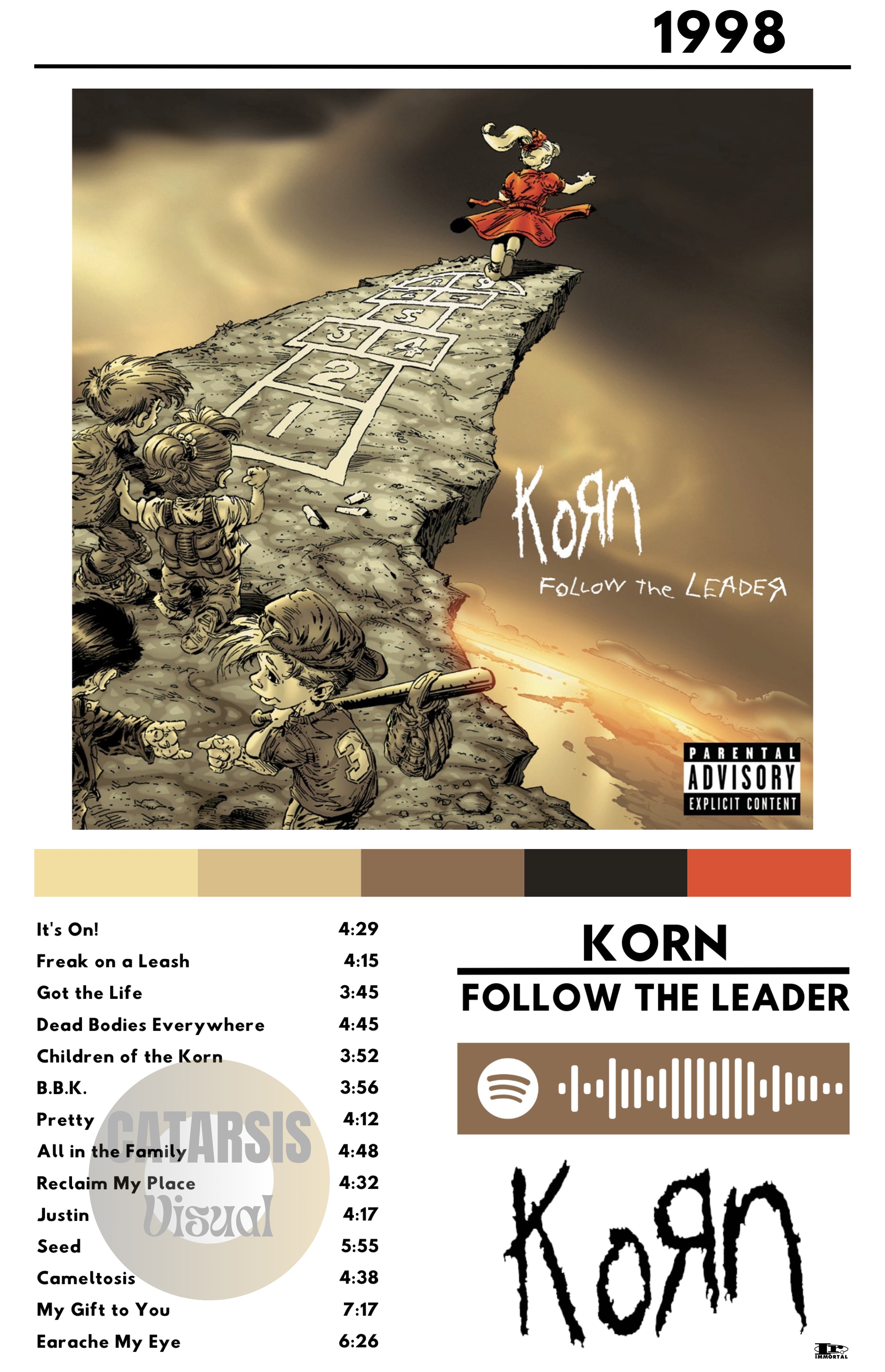 Cuadro Korn - Follow the Leader