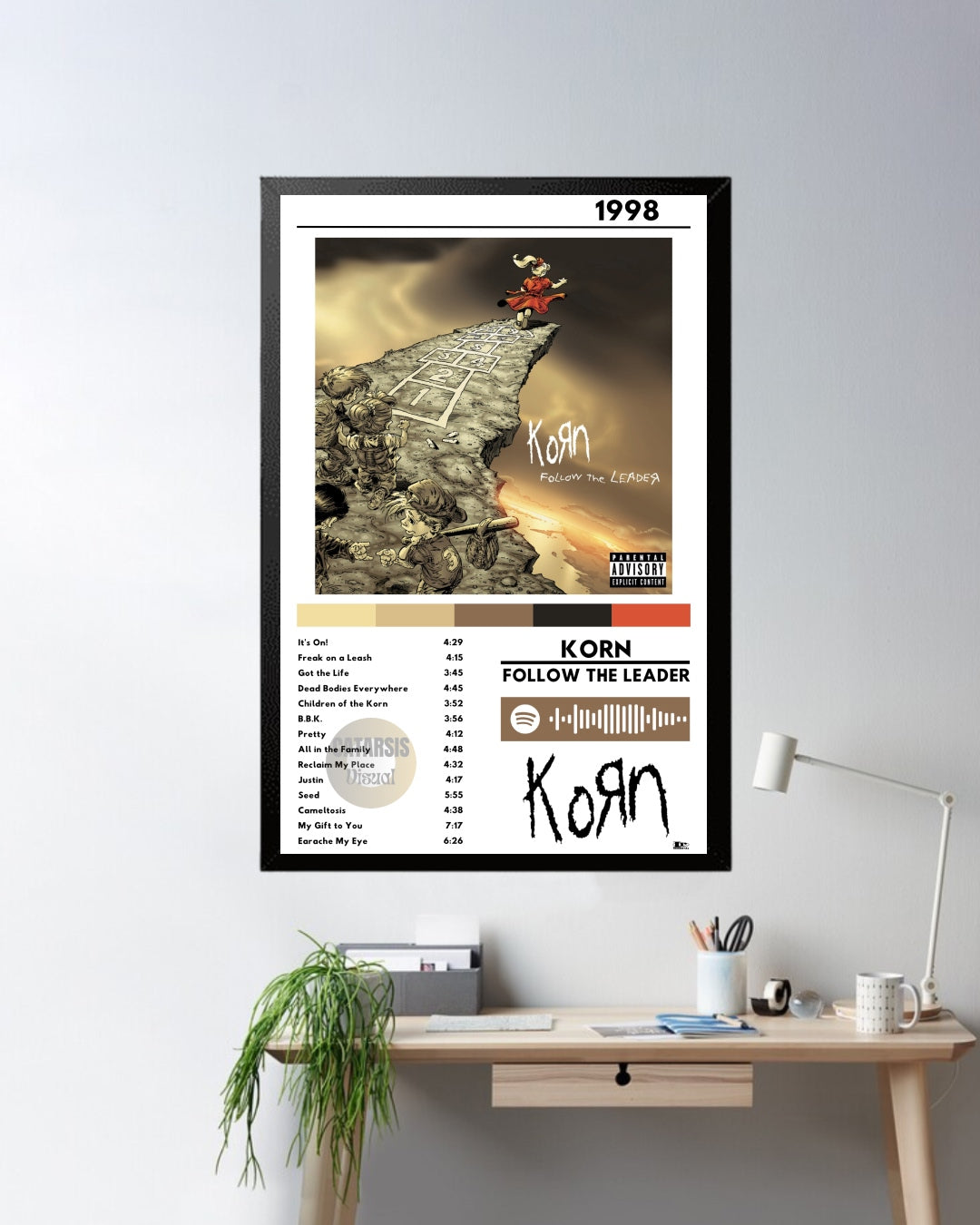Cuadro Korn - Follow the Leader