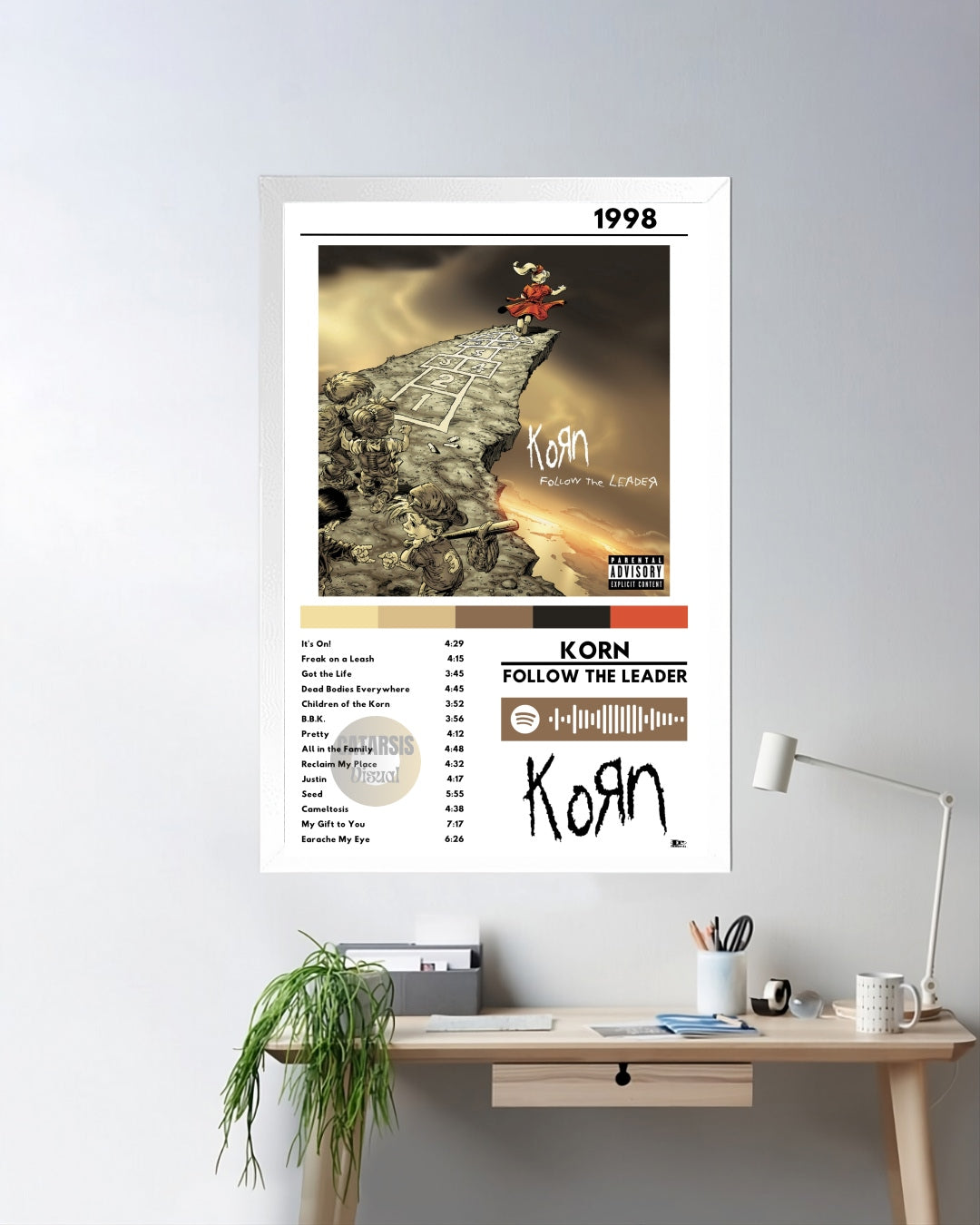 Cuadro Korn - Follow the Leader