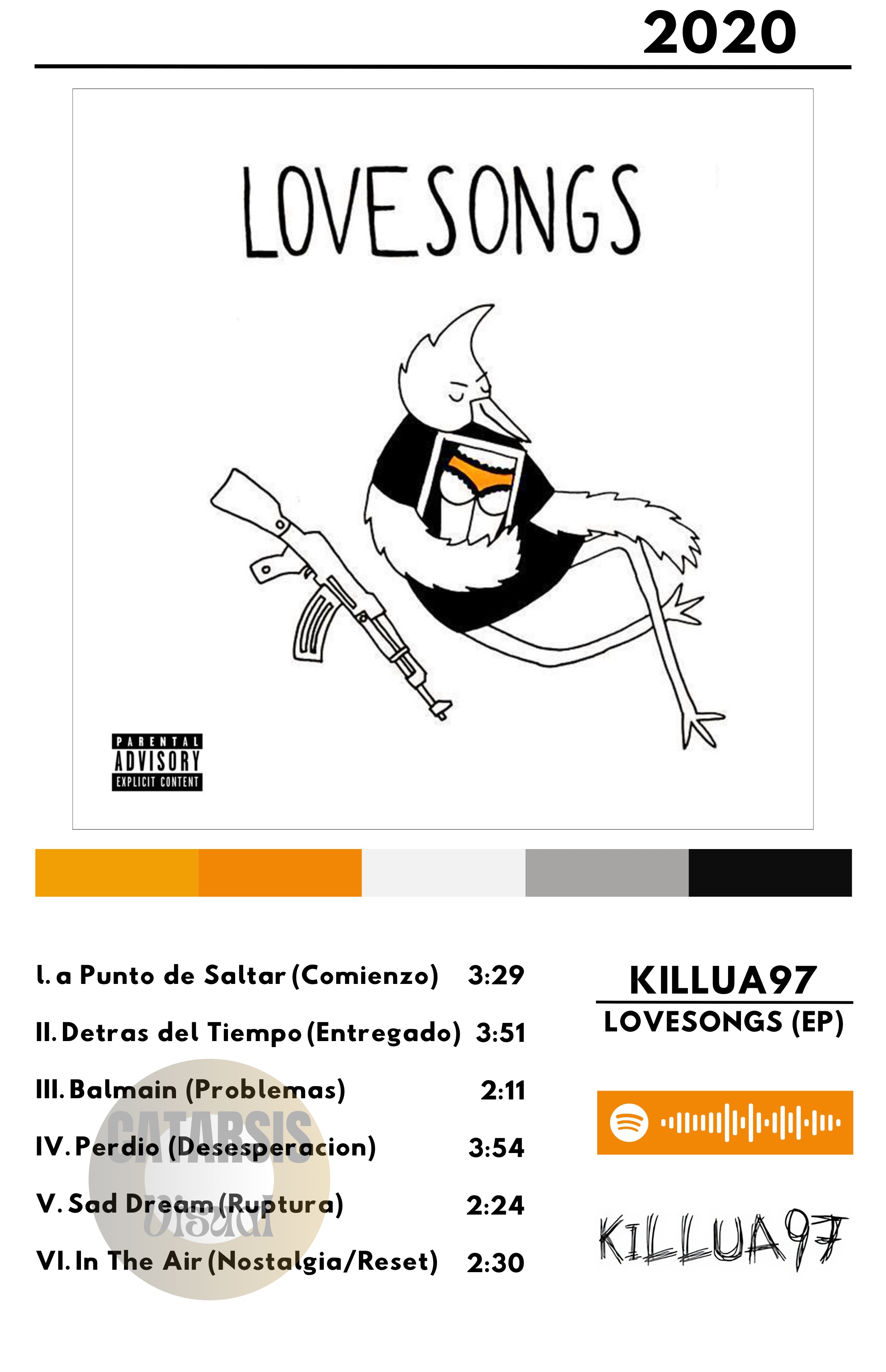 Cuadro Killua97  - Lovesongs (EP)