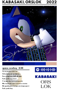 Cuadro Kabasaki, Orslok - space cowboy