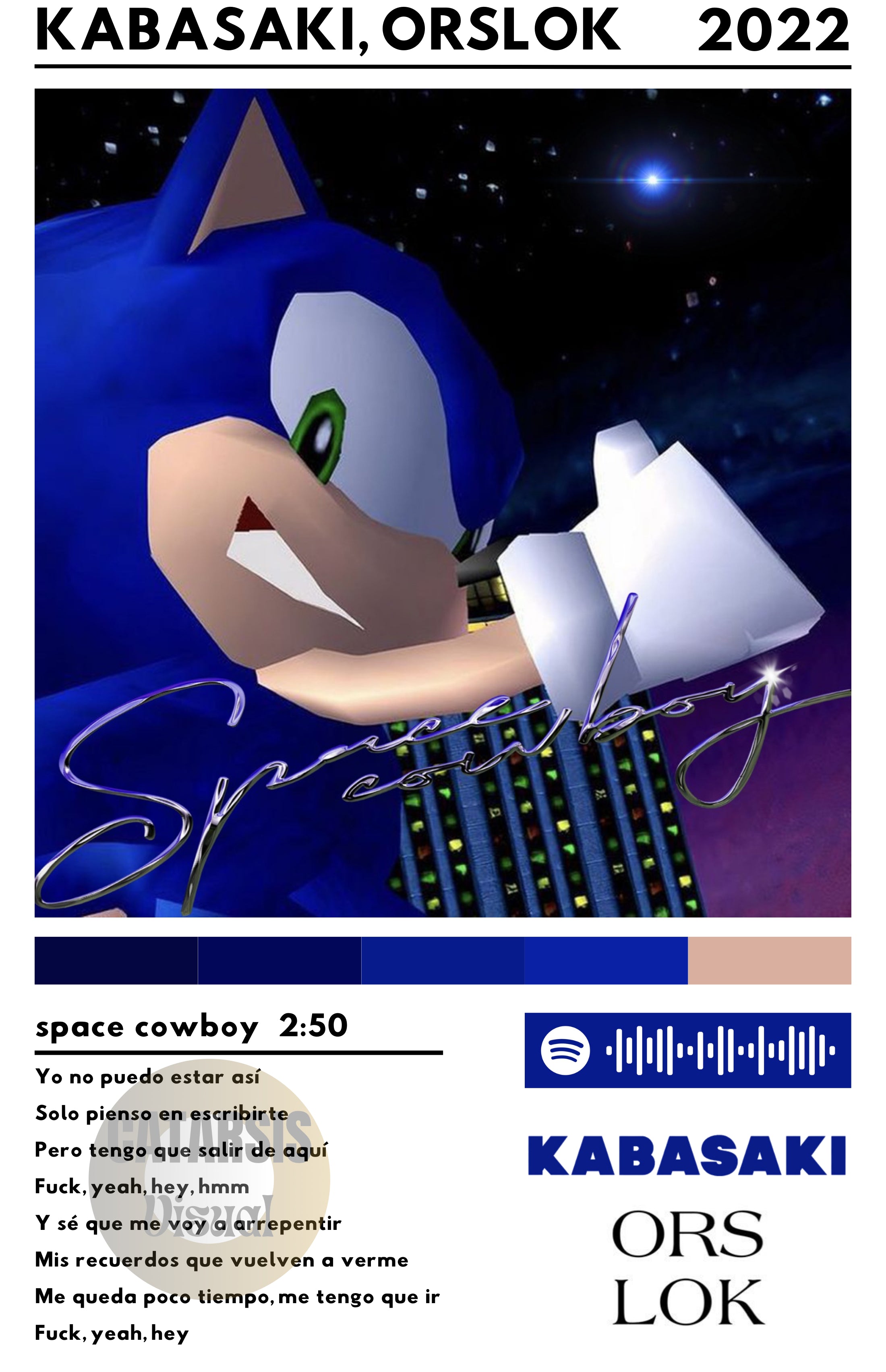 Cuadro Kabasaki, Orslok - space cowboy