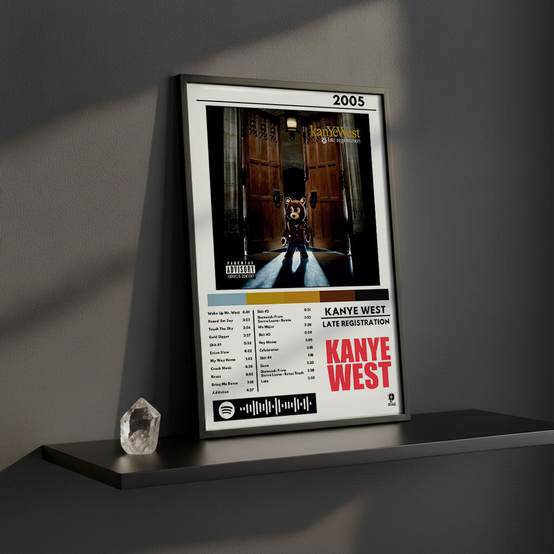 Cuadro Kanye West - Late Registration