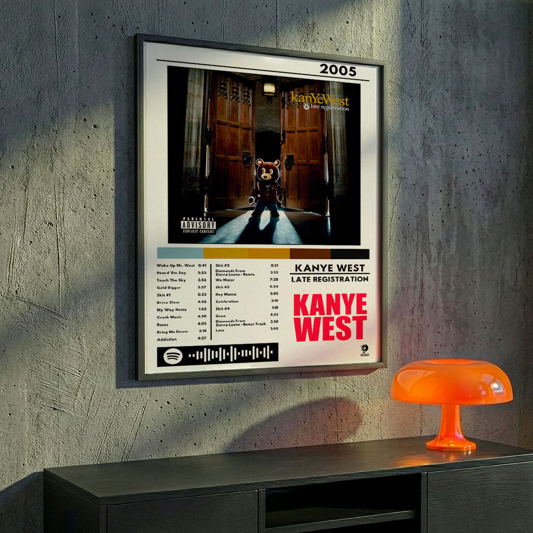 Cuadro Kanye West - Late Registration