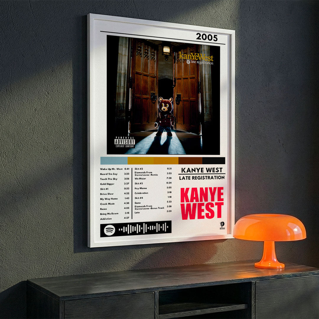 Cuadro Kanye West - Late Registration