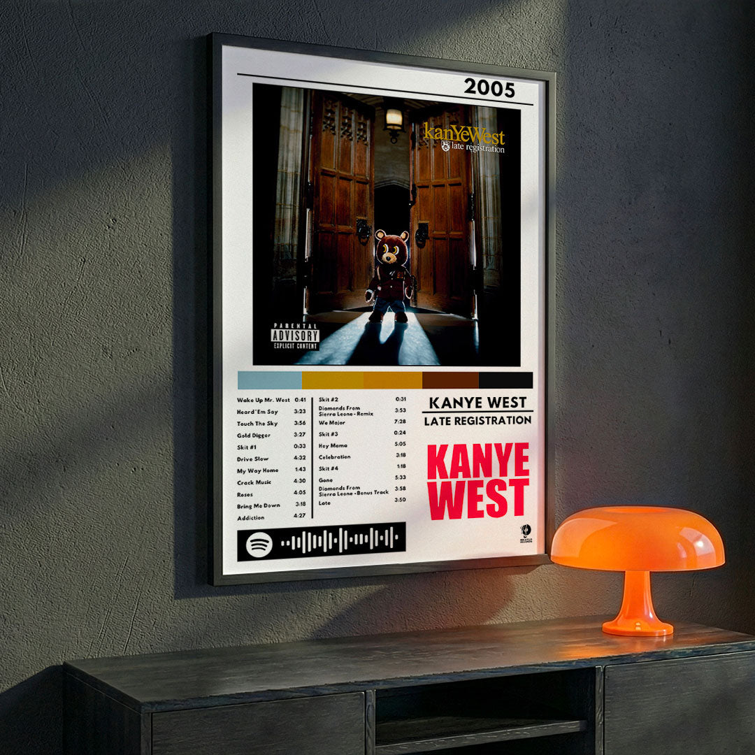 Cuadro Kanye West - Late Registration