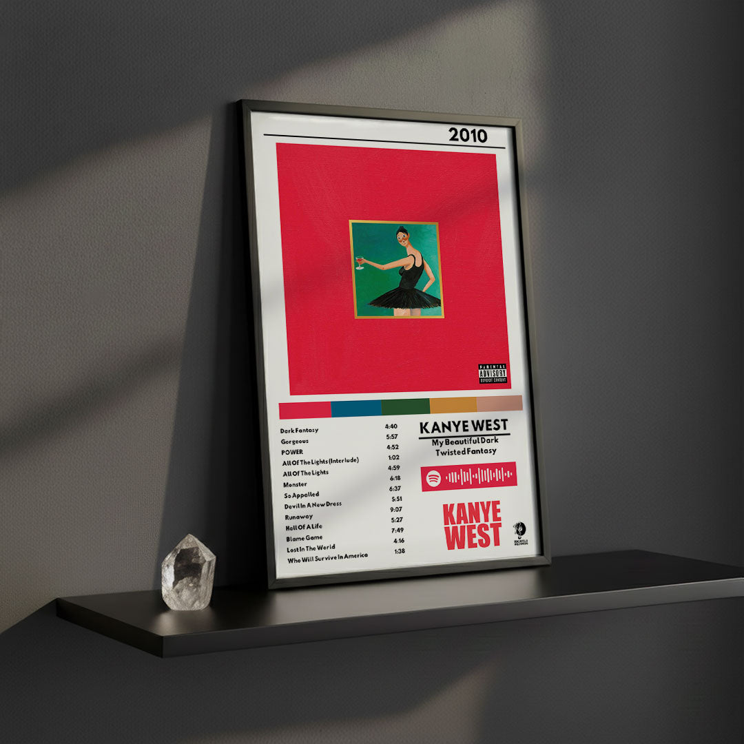 Cuadro Kanye West - My Beautiful Dark Twisted Fantasy