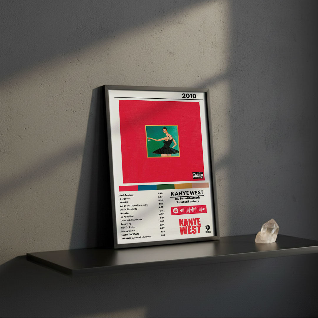 Cuadro Kanye West - My Beautiful Dark Twisted Fantasy