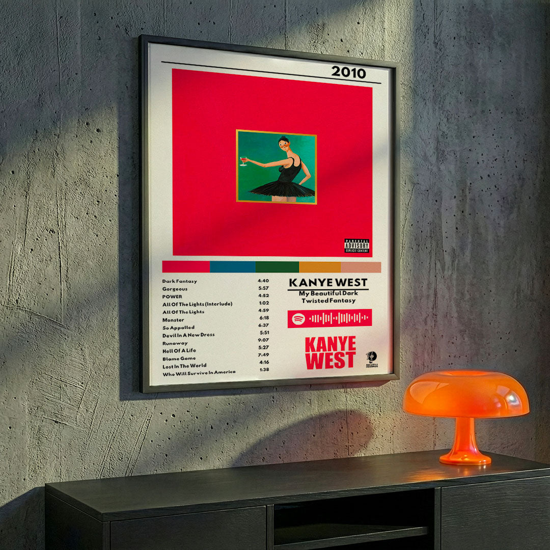 Cuadro Kanye West - My Beautiful Dark Twisted Fantasy