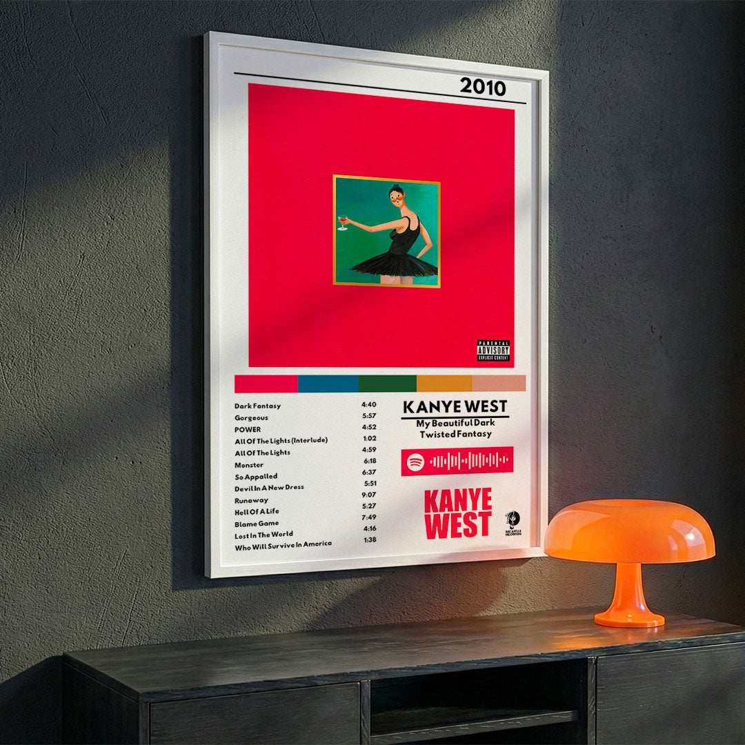 Cuadro Kanye West - My Beautiful Dark Twisted Fantasy