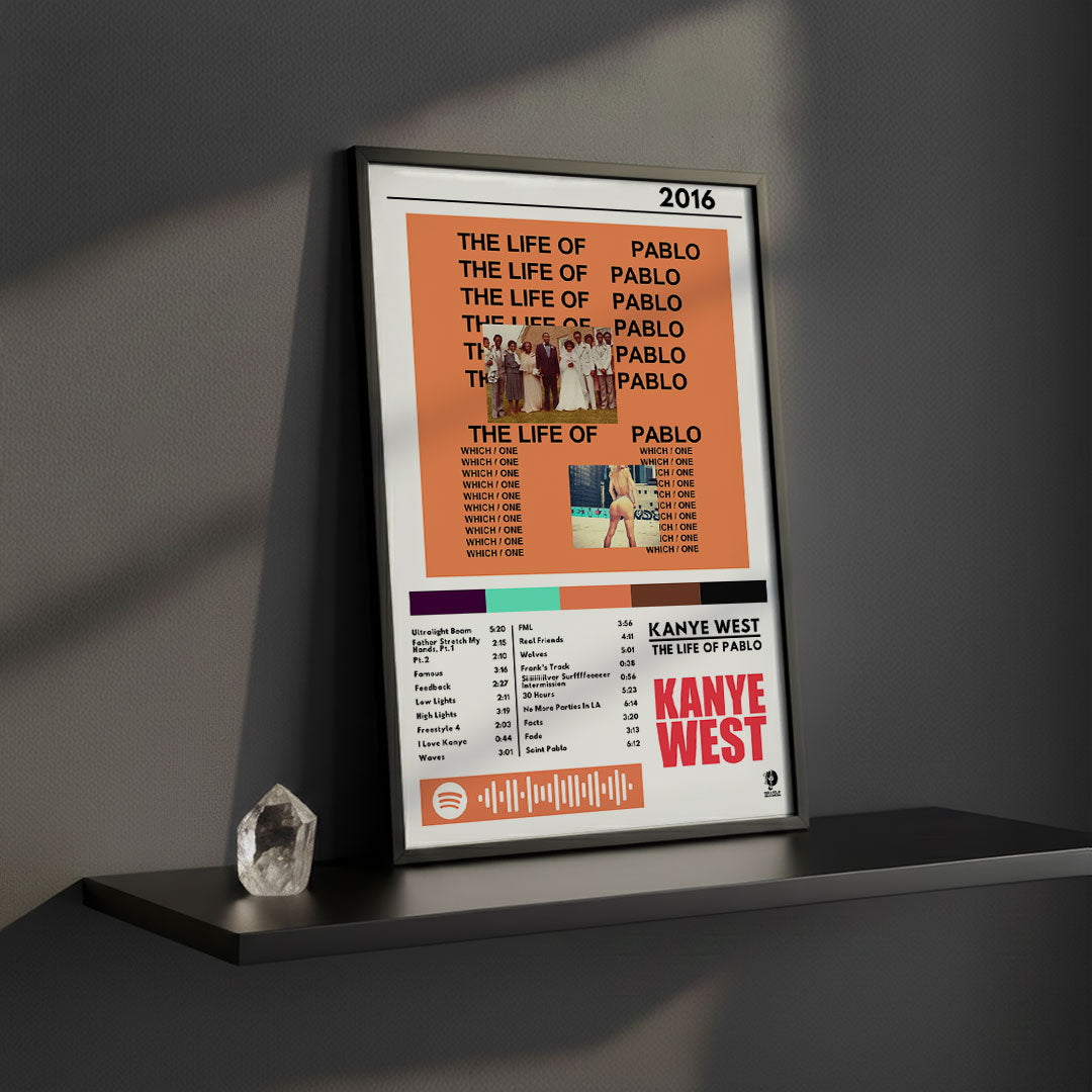 Cuadro Kanye West - The life of Pablo