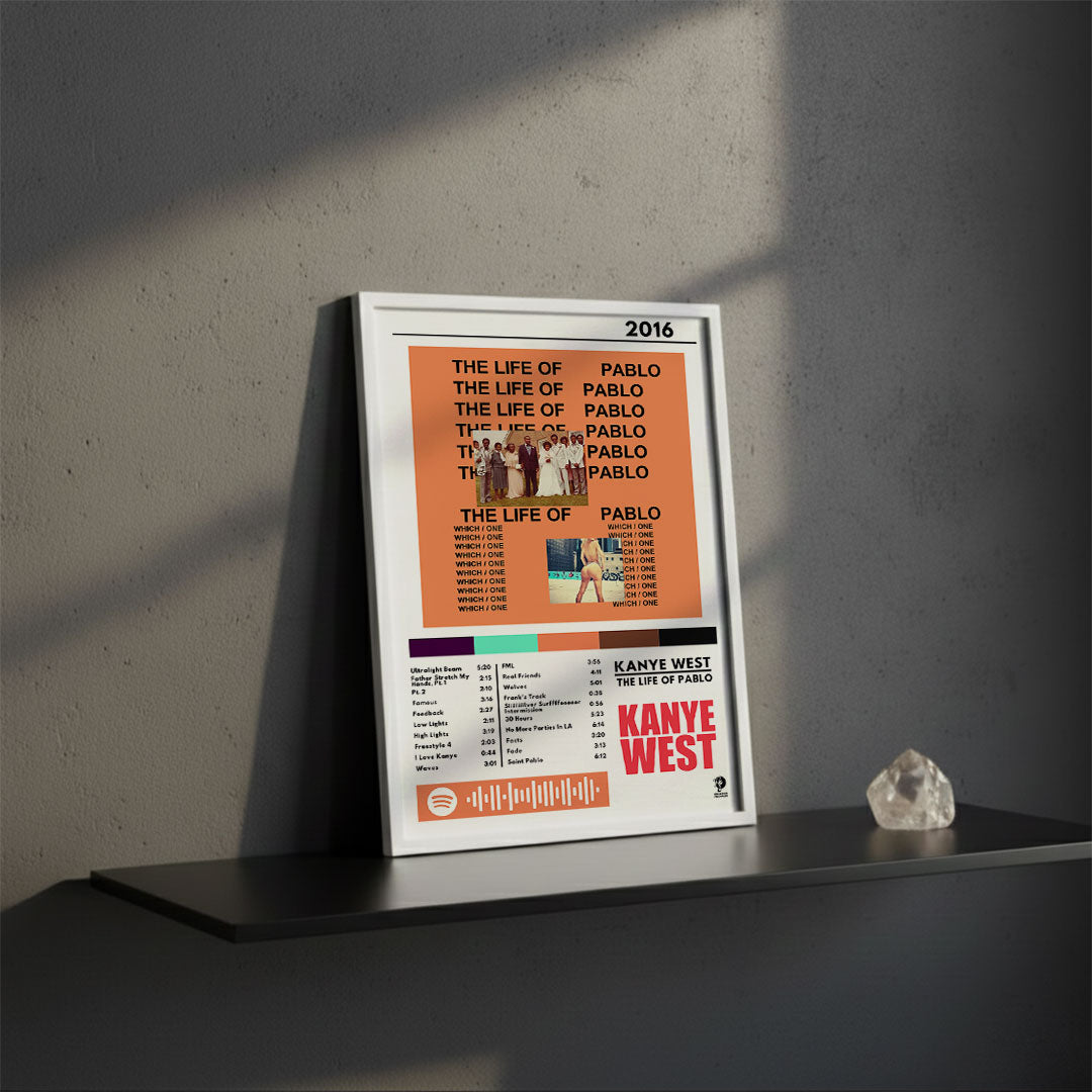 Cuadro Kanye West - The life of Pablo