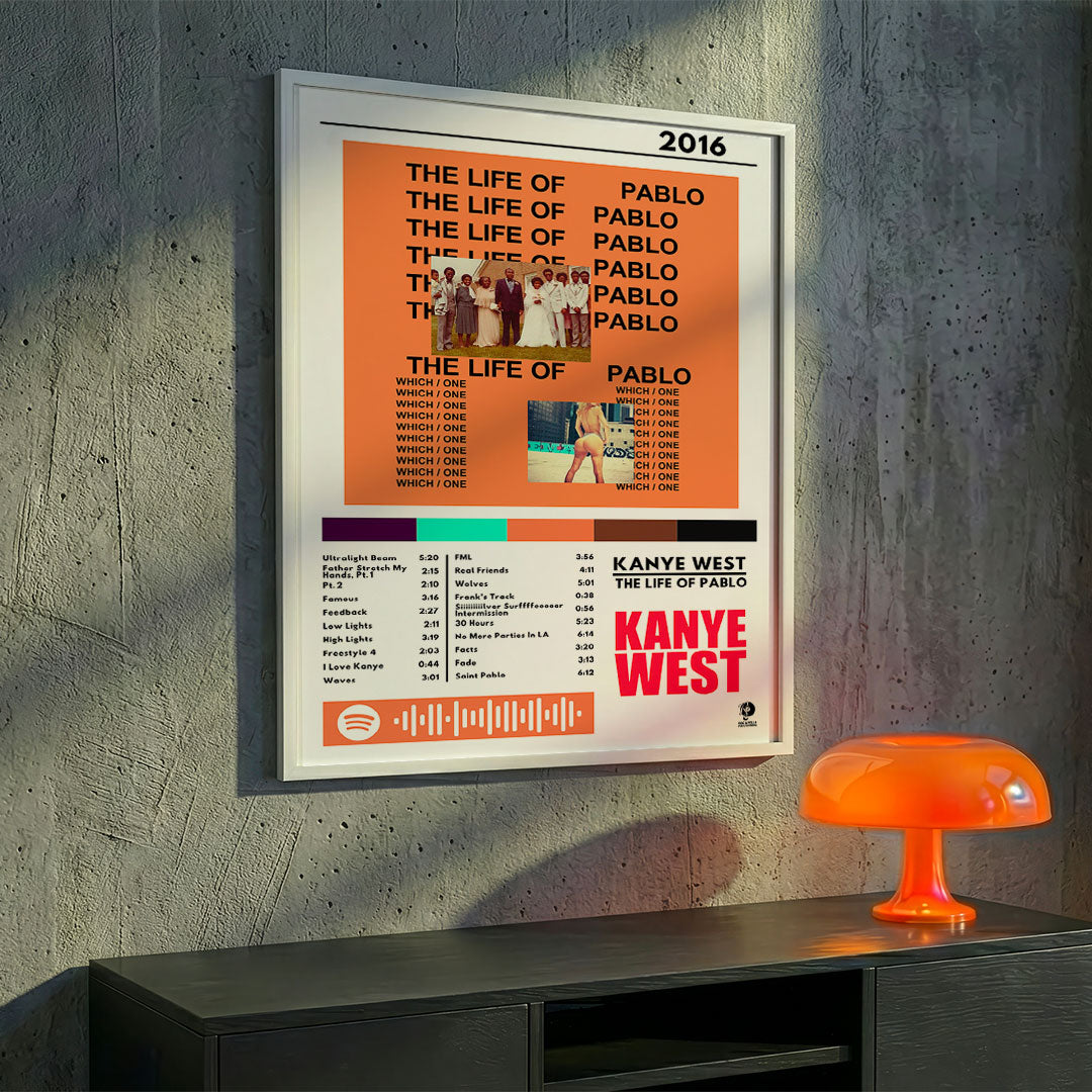 Cuadro Kanye West - The life of Pablo