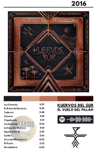 Cuadro Kuervos del Sur - El vuelo del Pillán