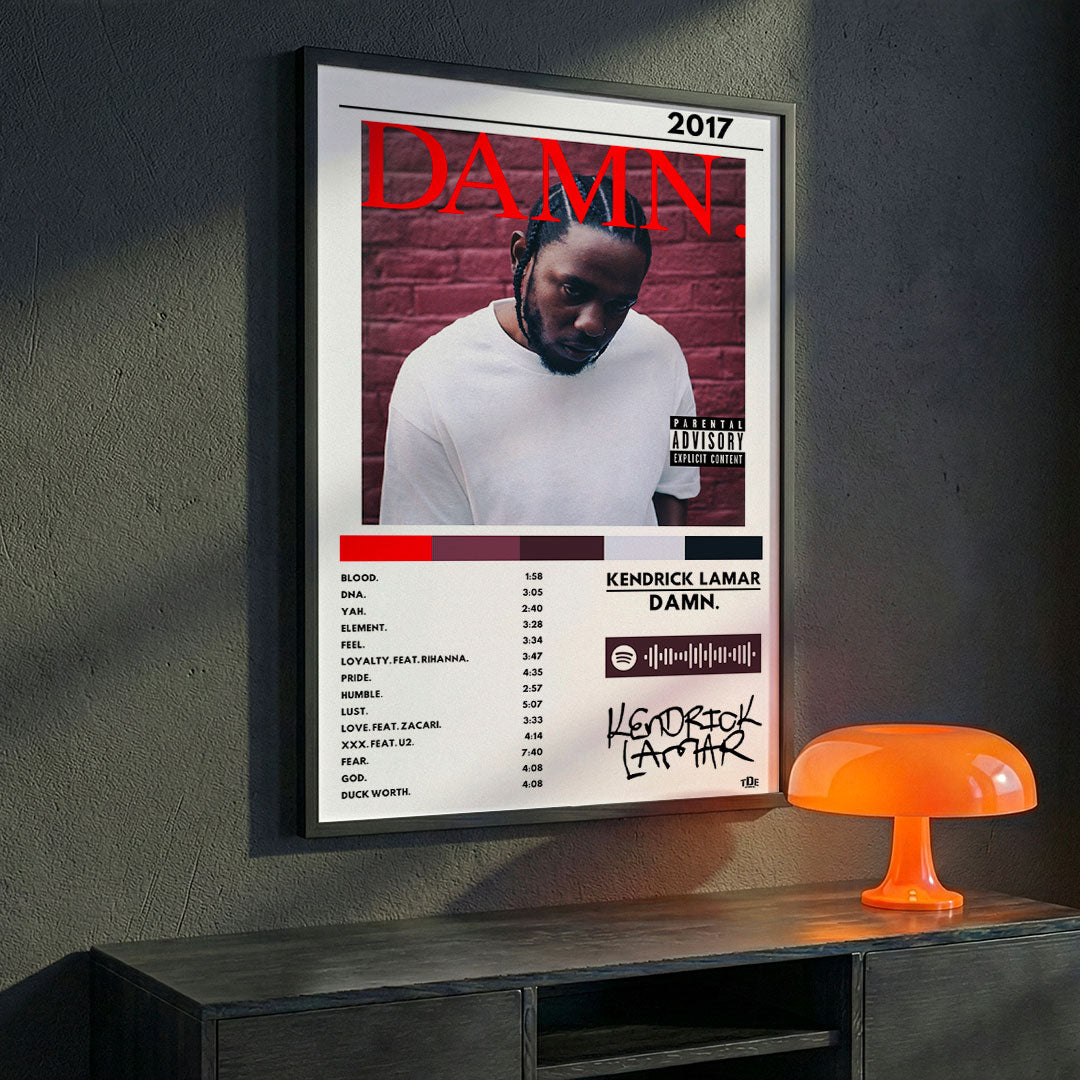 Cuadro Kendrick Lamar - DAMN.