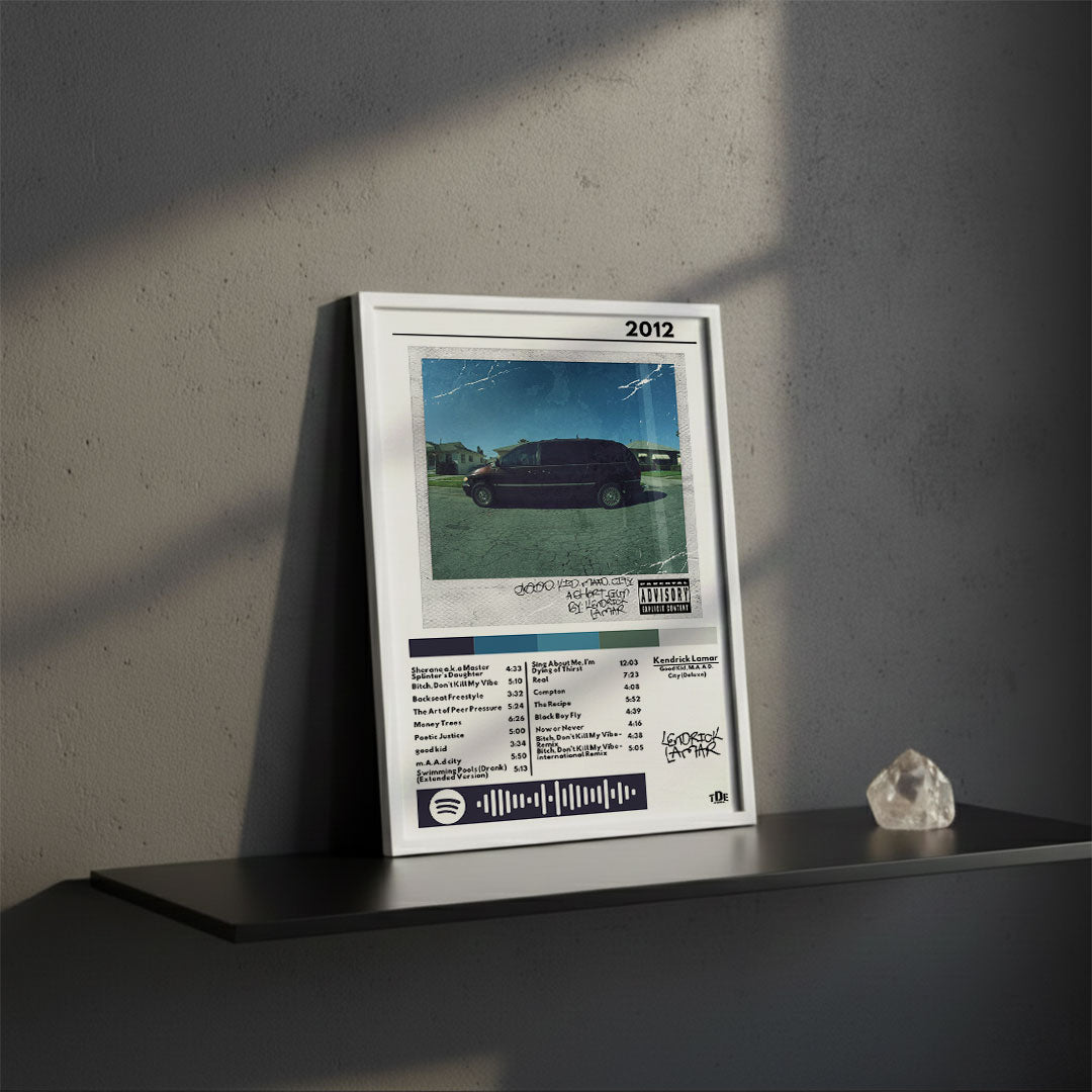 Cuadro Kendrick Lamar - Good Kid, M.A.A.D City