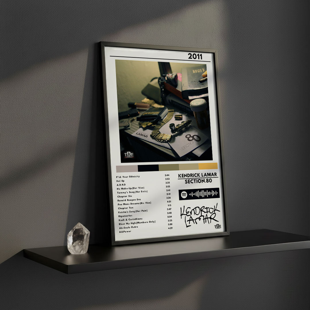 Cuadro Kendrick Lamar - Section.80