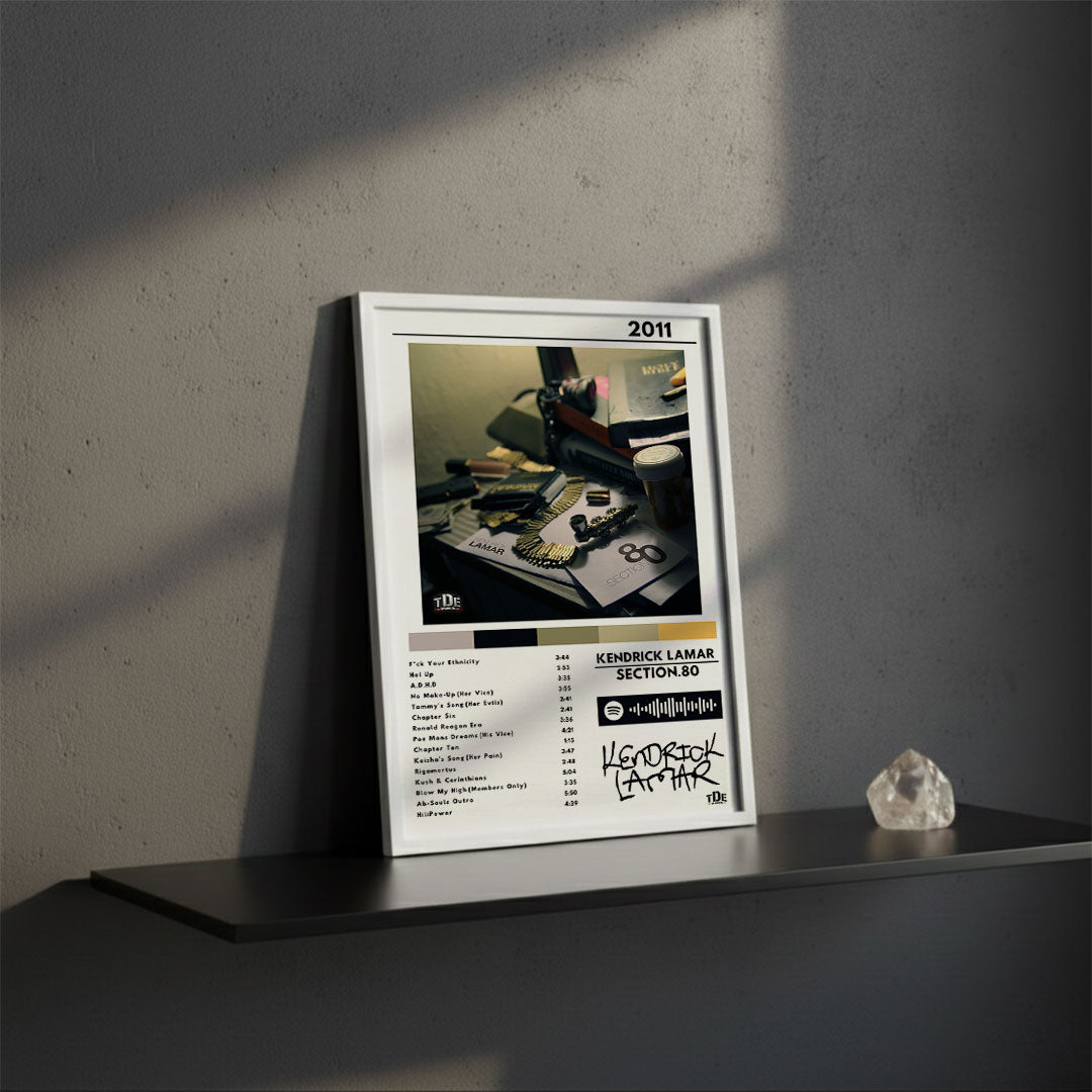 Cuadro Kendrick Lamar - Section.80