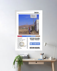 Cuadro Kevin Kaarl - París, Texas