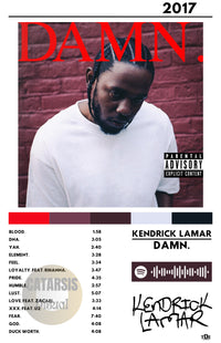 Cuadro Kendrick Lamar - DAMN.