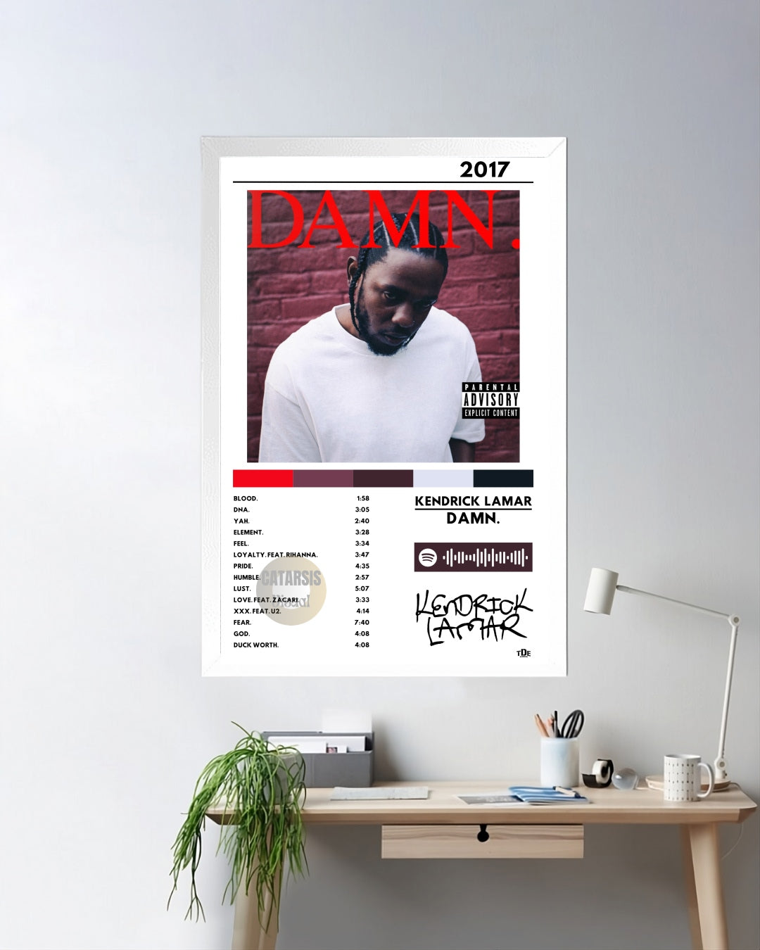 Cuadro Kendrick Lamar - DAMN.