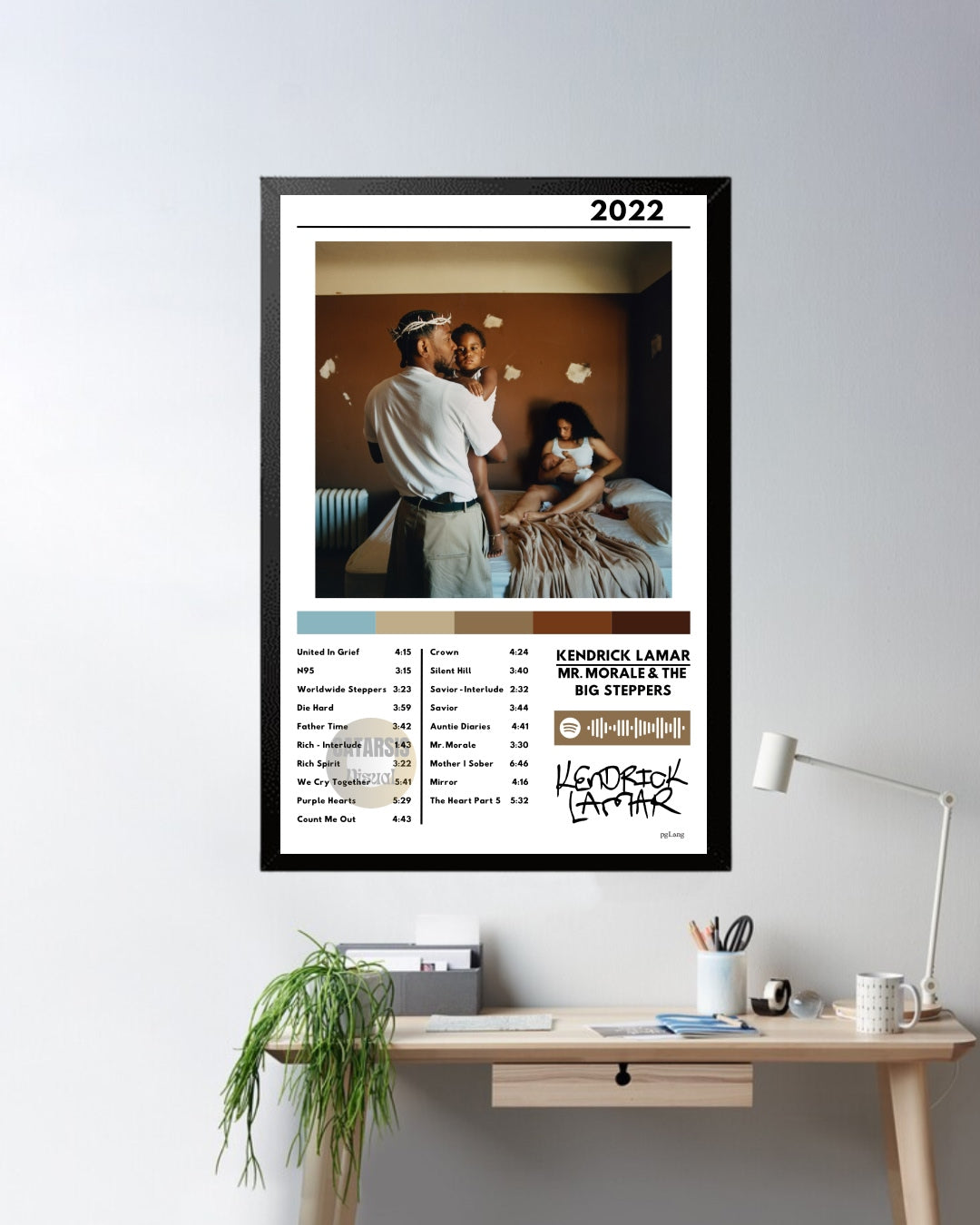 Cuadro Kendrick Lamar - Mr. Morale & the Big Steppers