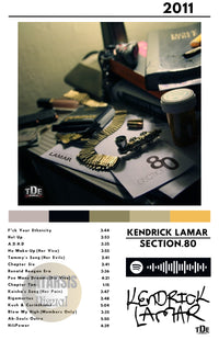 Cuadro Kendrick Lamar - Section.80