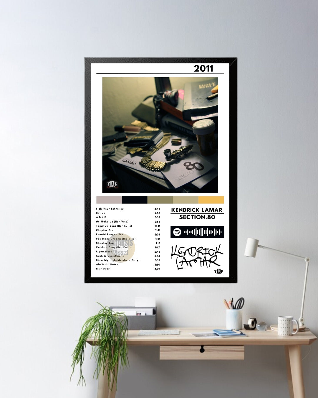 Cuadro Kendrick Lamar - Section.80
