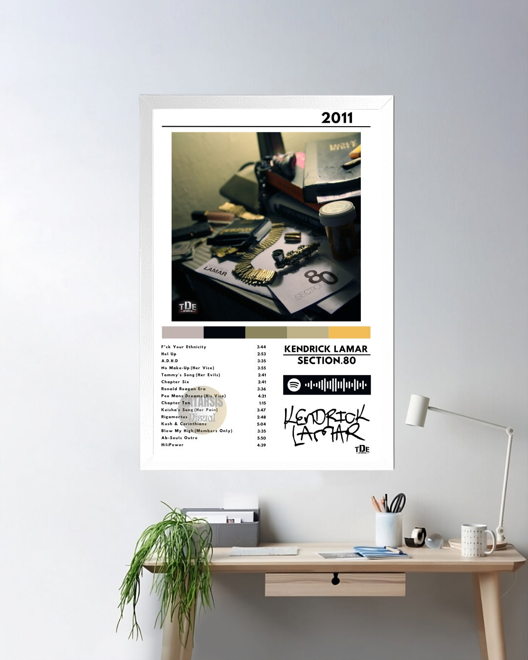 Cuadro Kendrick Lamar - Section.80