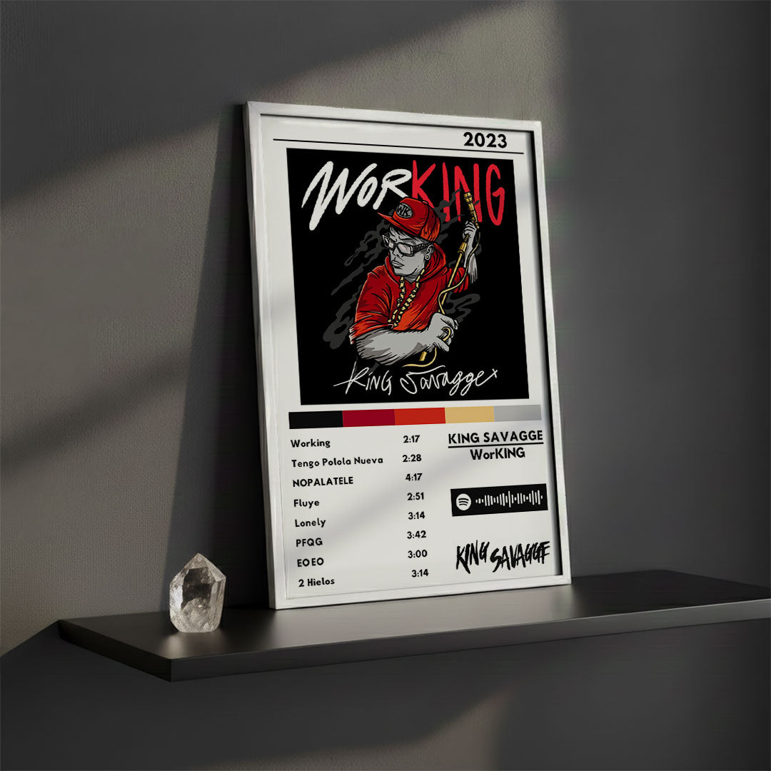 Cuadro King Savagge - WorKING