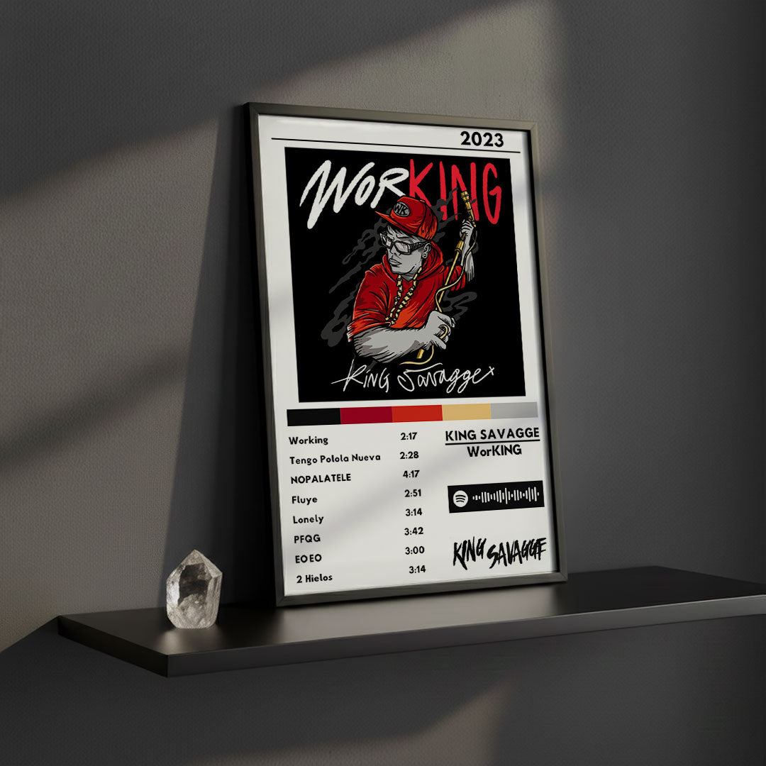 Cuadro King Savagge - WorKING