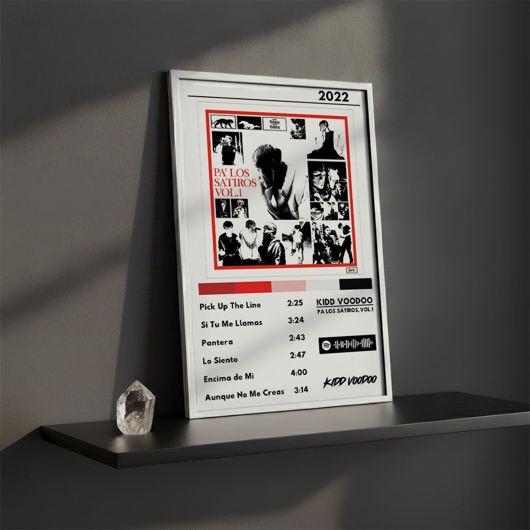 Cuadro Kidd Voodoo  - Pa Los Satiros, Vol. 1