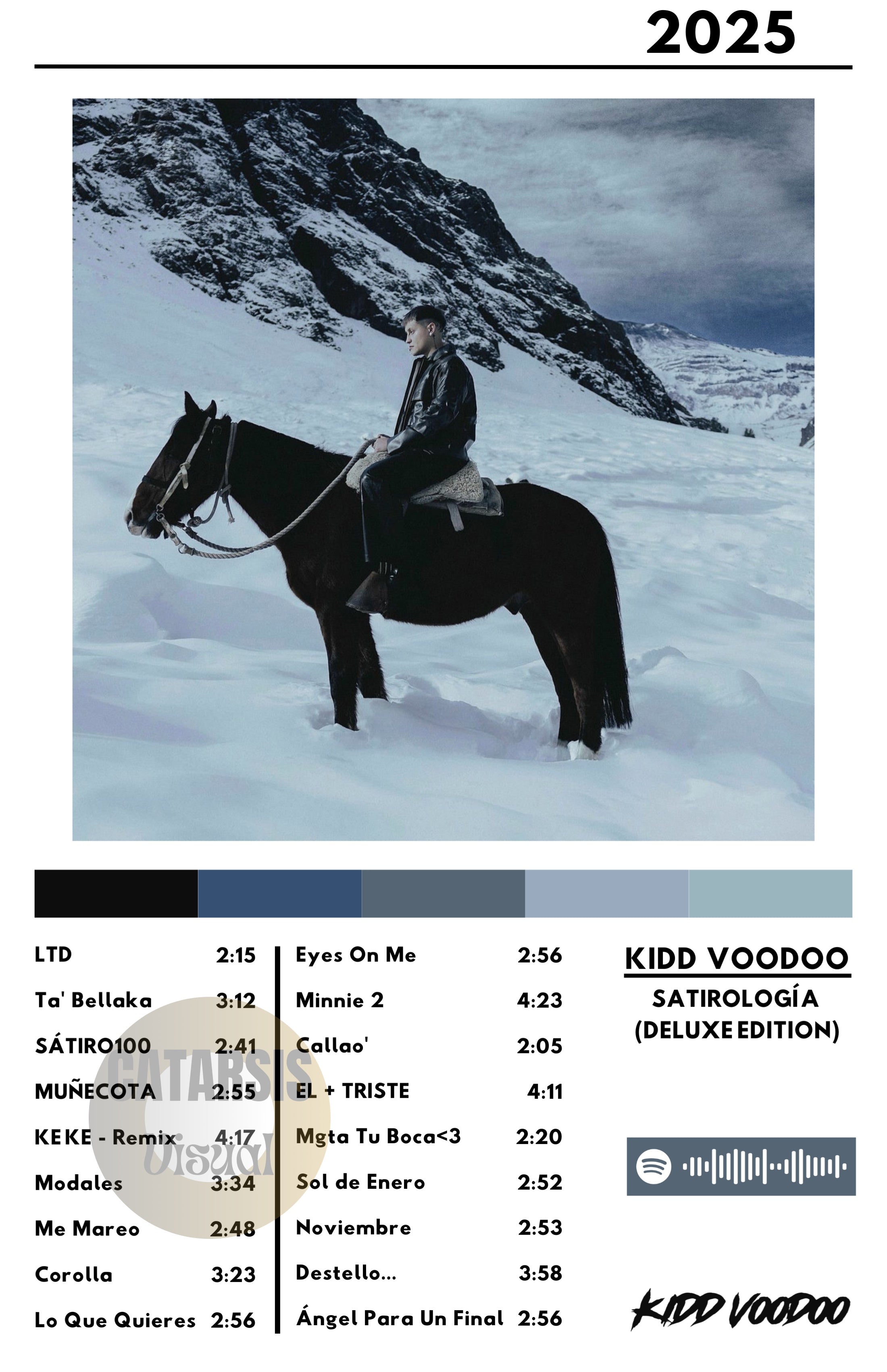Sd Kidd Cuadro Kidd Voodoo - SATIROLOGÍA (DELUXE EDITION) – Catarsis Visual