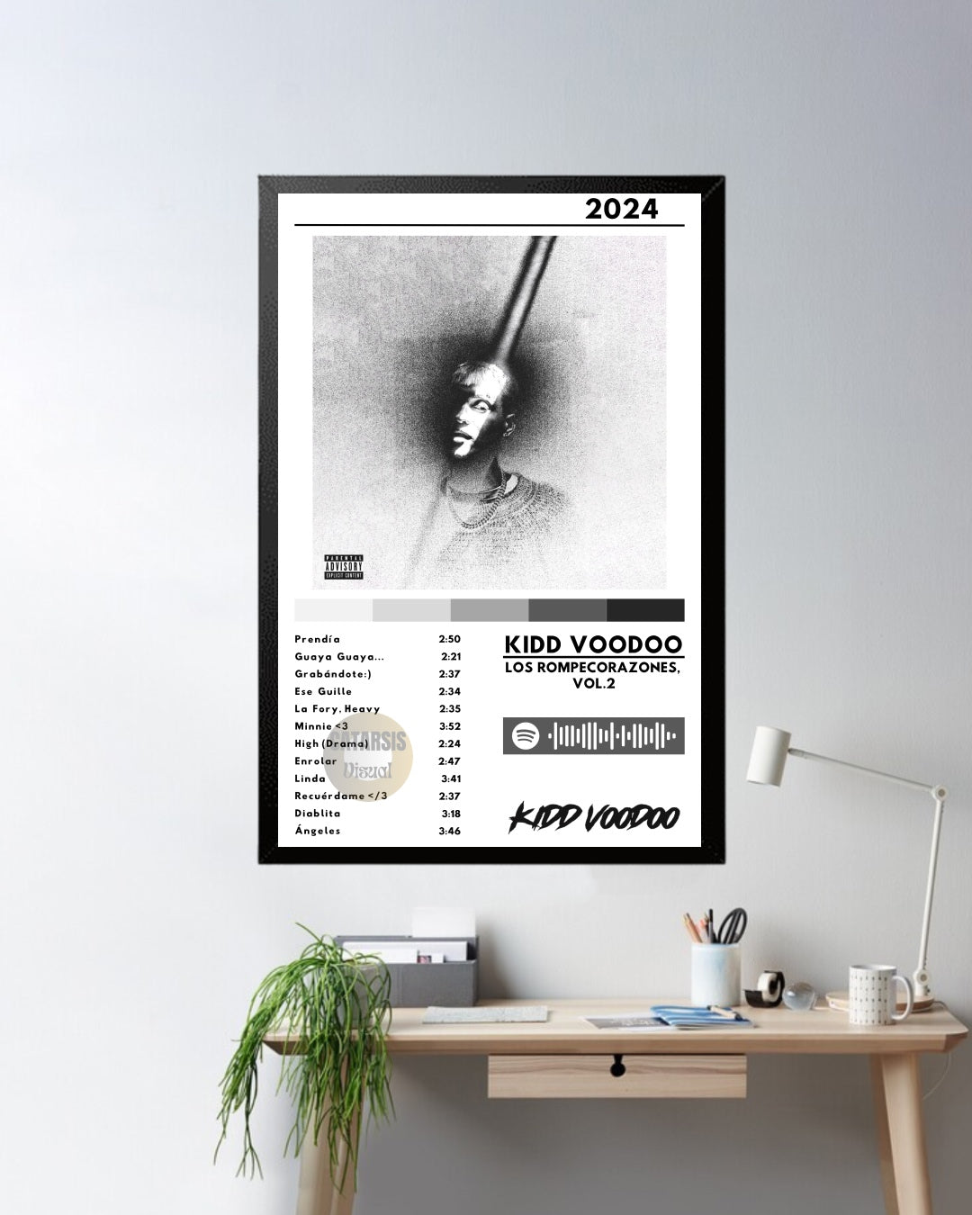 Cuadro Kidd Voodoo  - Los Rompecorazones, Vol 2