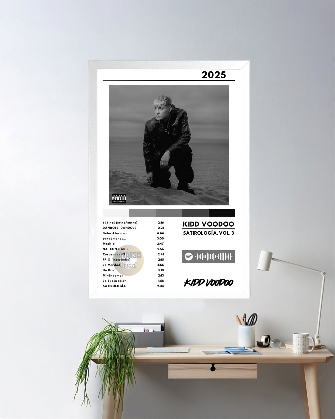 Cuadro Kidd Voodoo  - Satirología, Vol 3