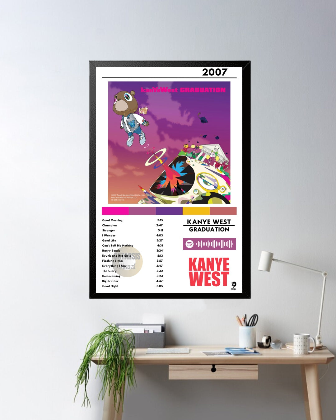 Cuadro Kanye West - Graduation