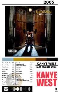 Cuadro Kanye West - Late Registration