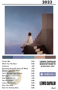 Cuadro Lewis Capaldi - Broken by Desire to be Heavenly Sant