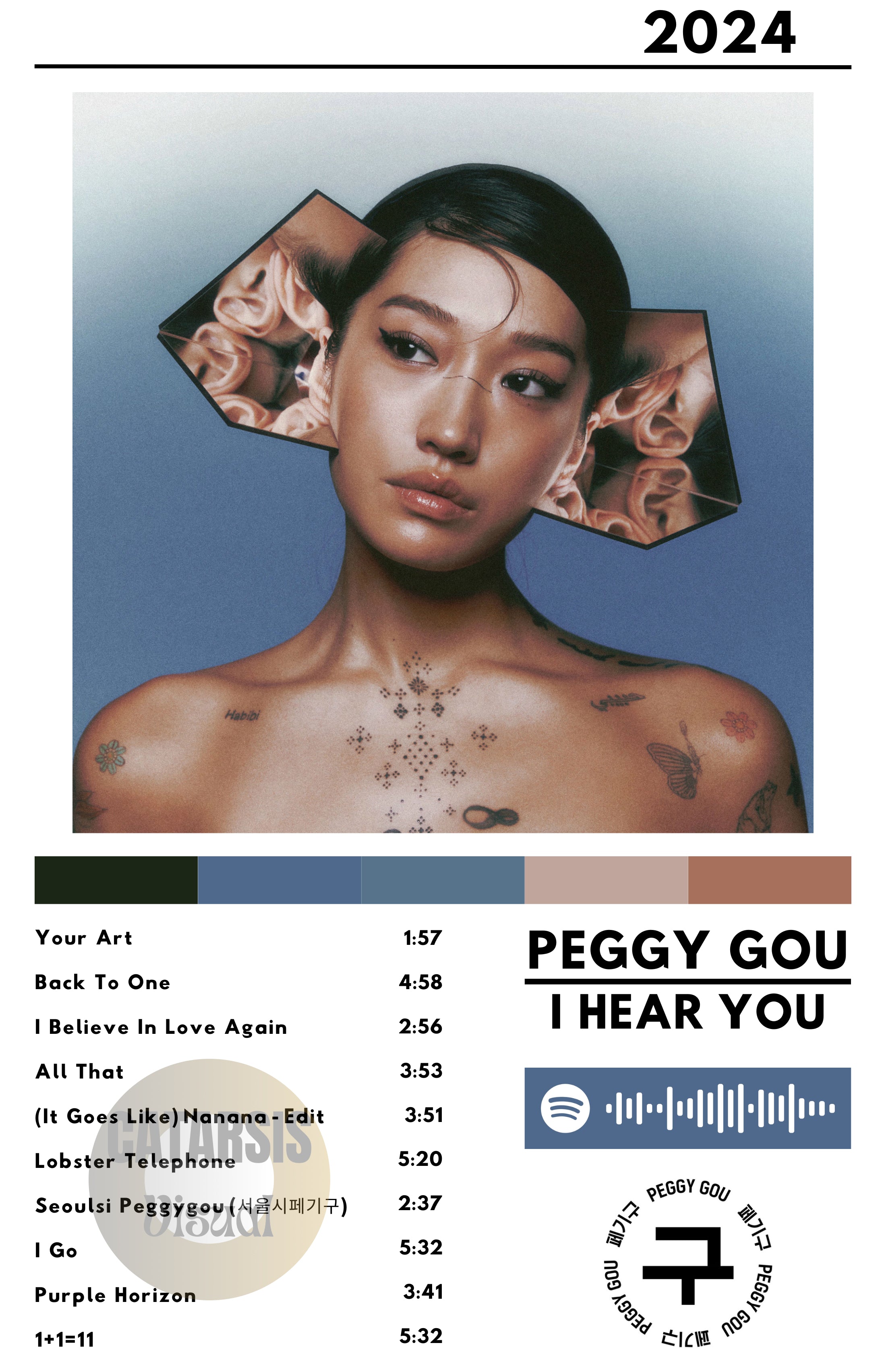 Cuadro Peggy Gou - I Hear You