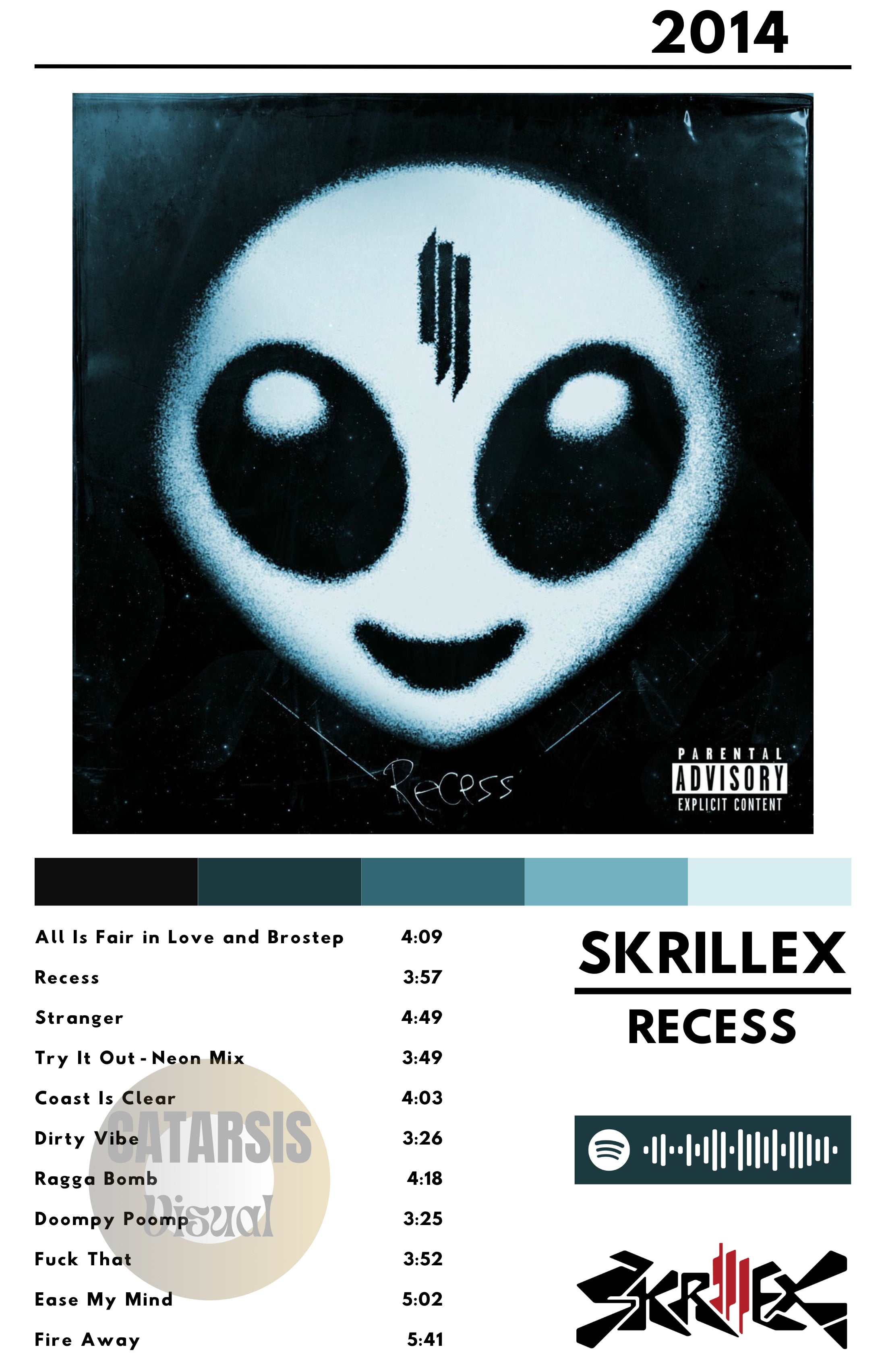 Cuadro Skrillex - Recess