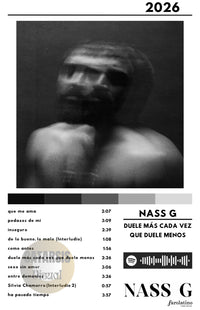 Cuadro Nass G - Duele más cada vez que duele menos