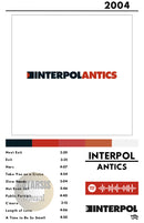 Cuadro Interpol - Antics