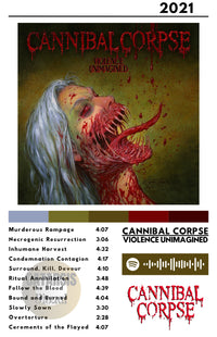 Cuadro Cannibal Corpse - Violence Unimagined