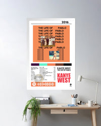Cuadro Kanye West - The life of Pablo