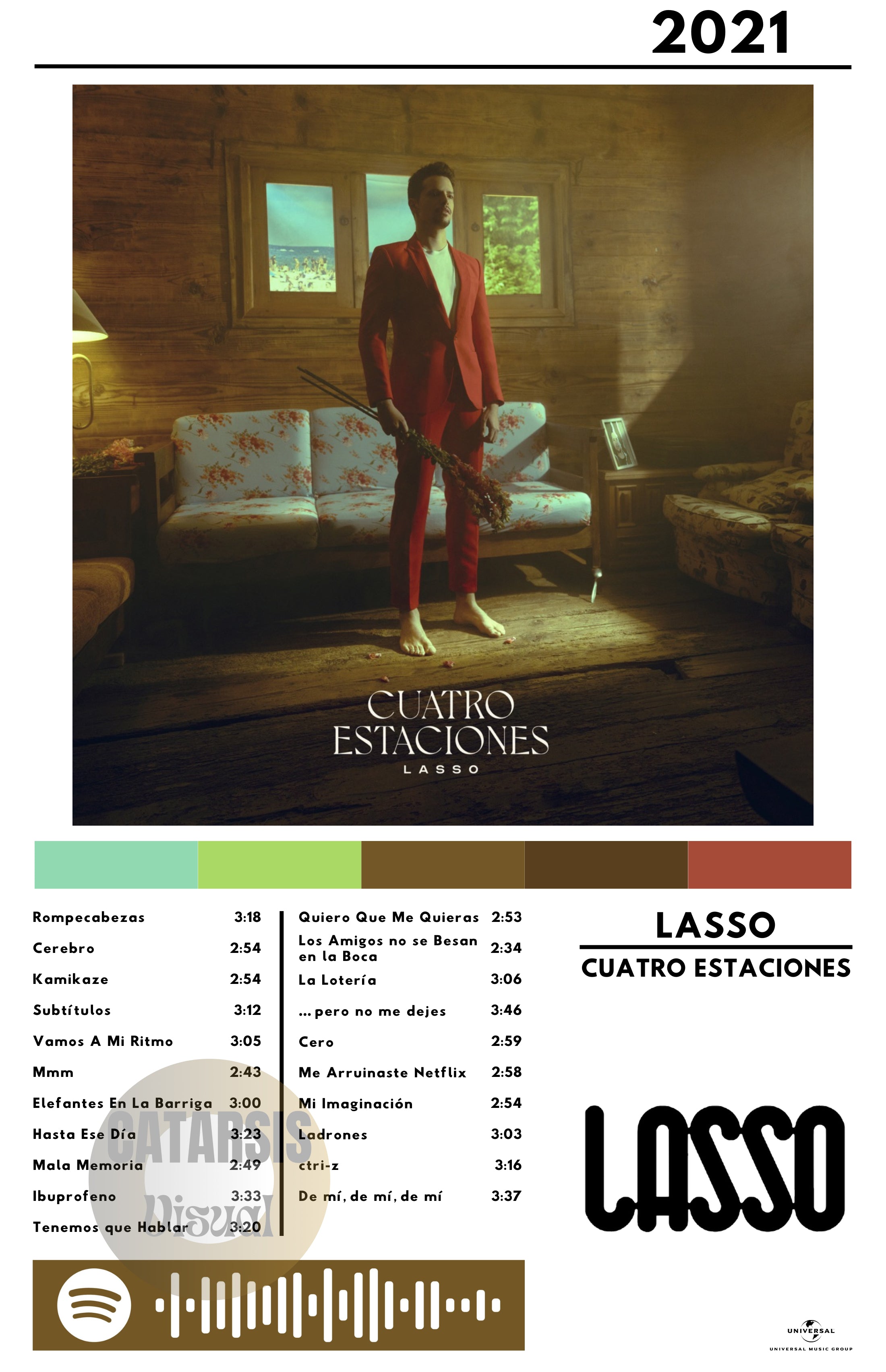 Cuadro Lasso - Cuatro estaciones