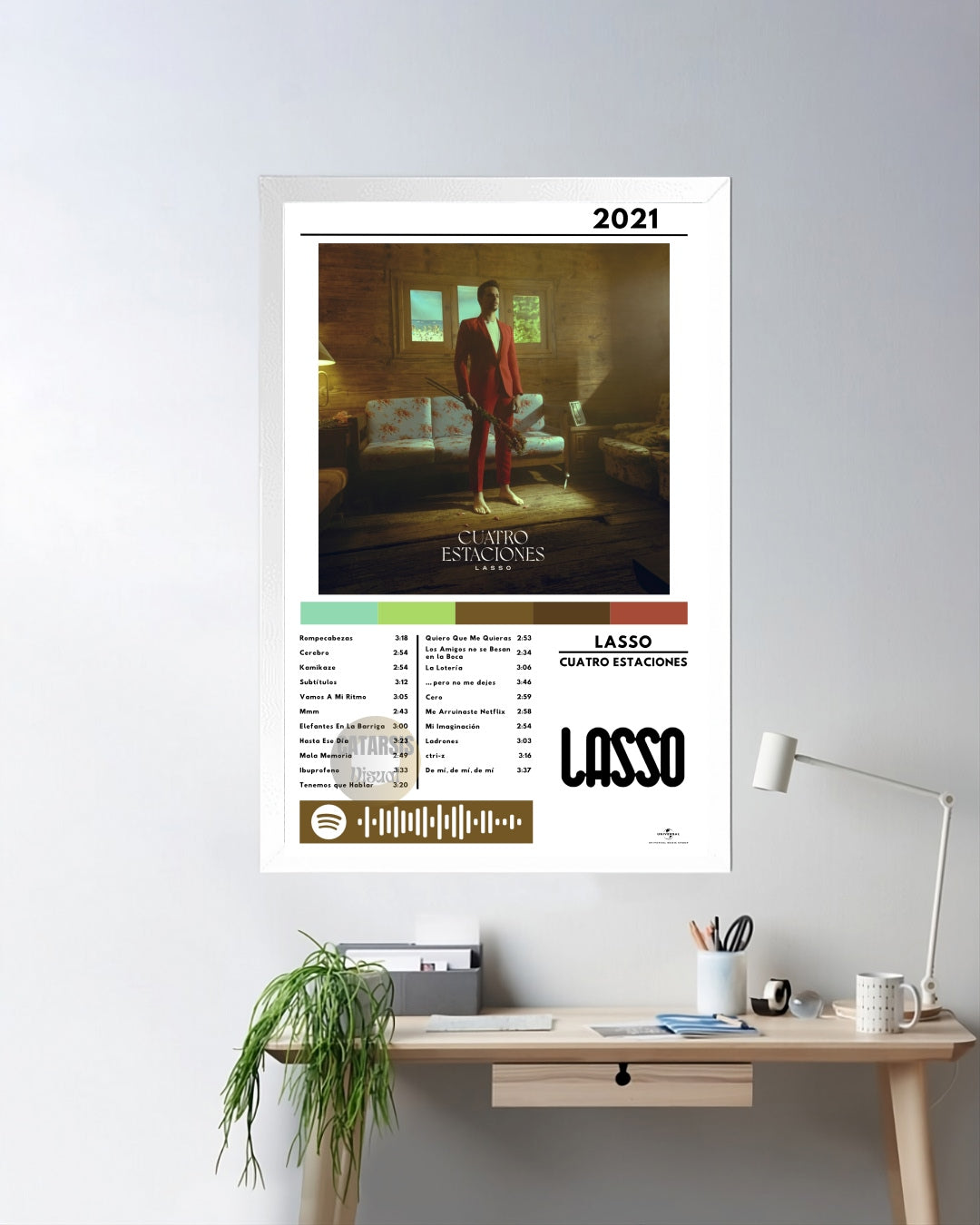 Cuadro Lasso - Cuatro estaciones