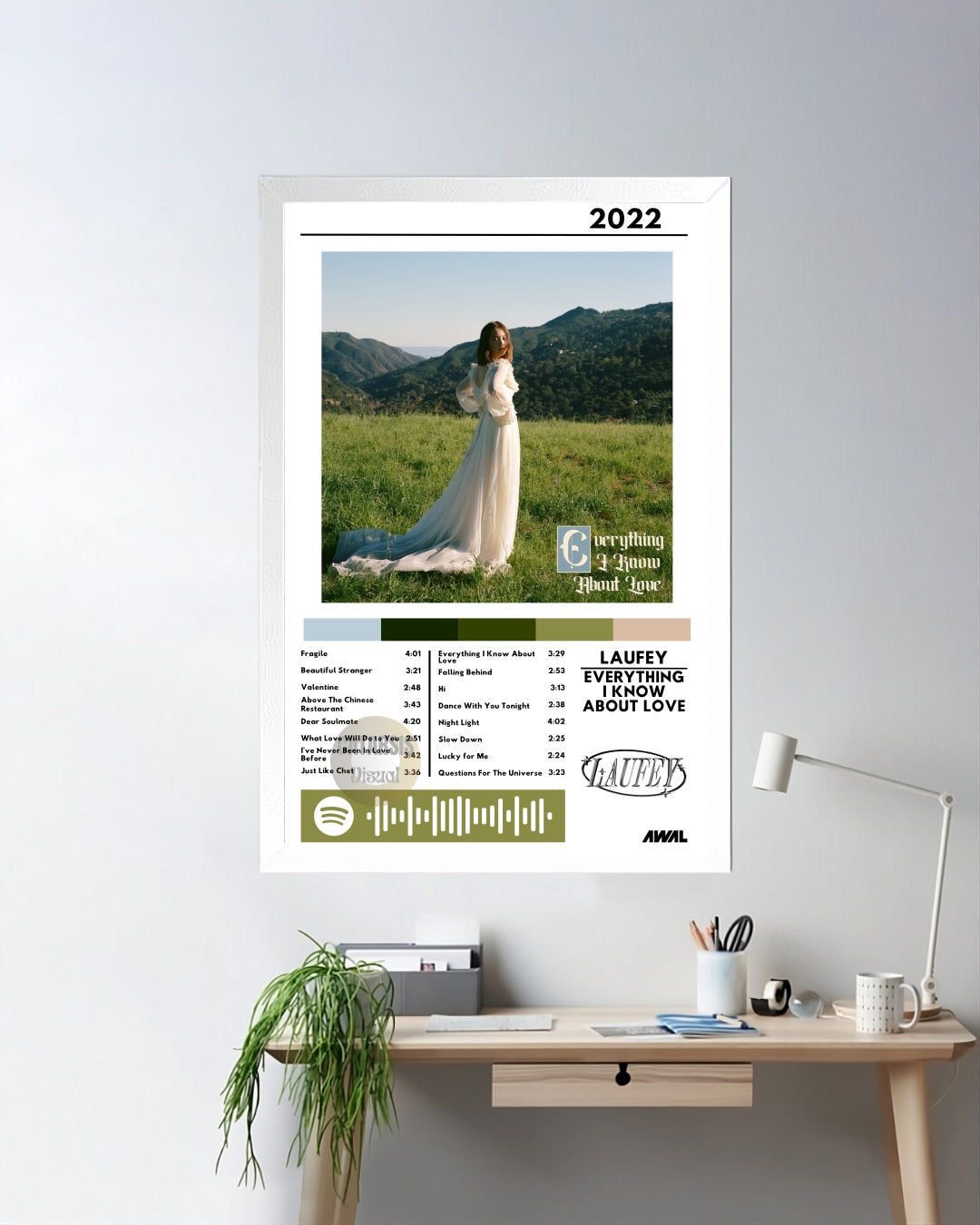 Cuadro Laufey - Everything I Know About Love