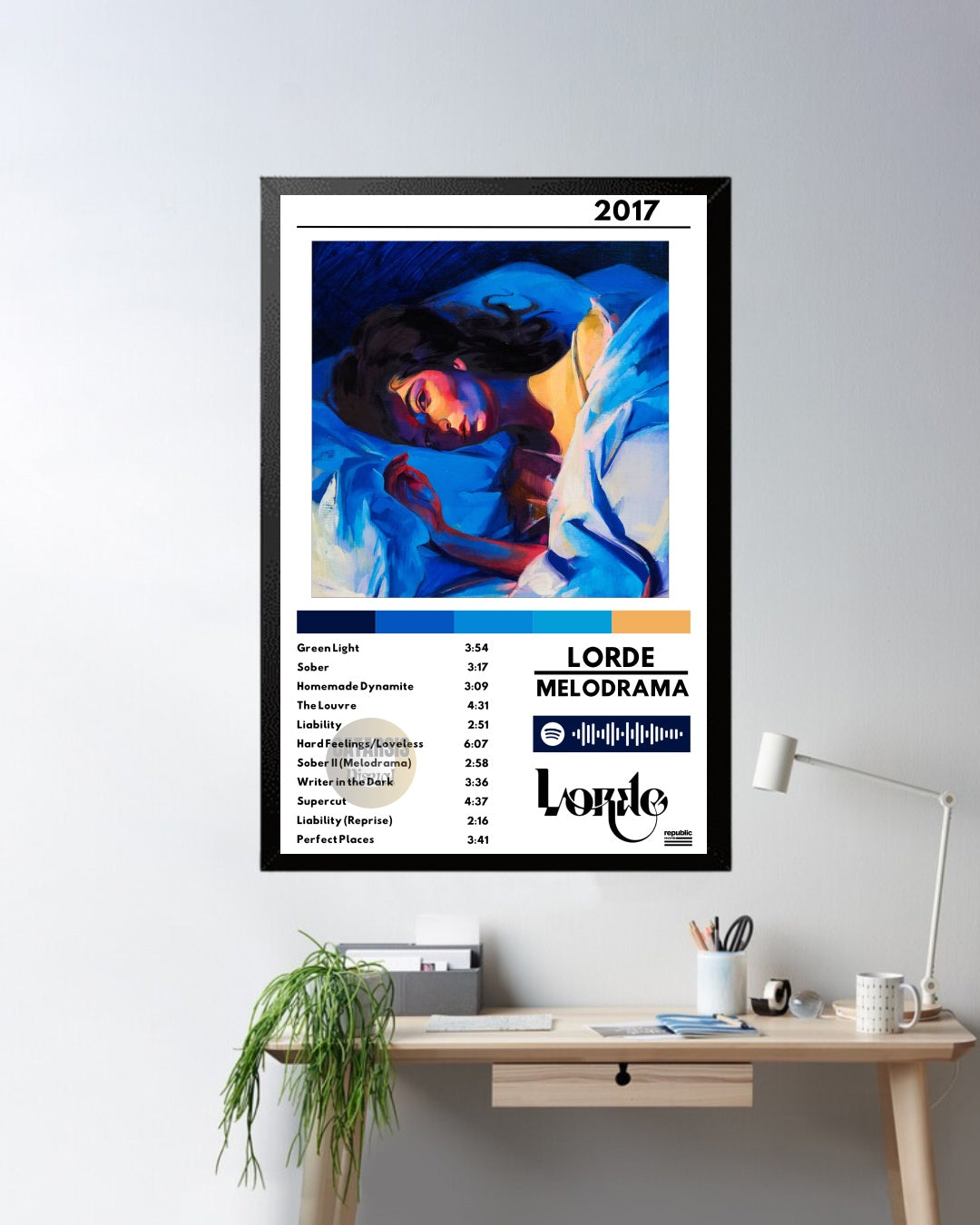 Cuadro Lorde - Melodrama