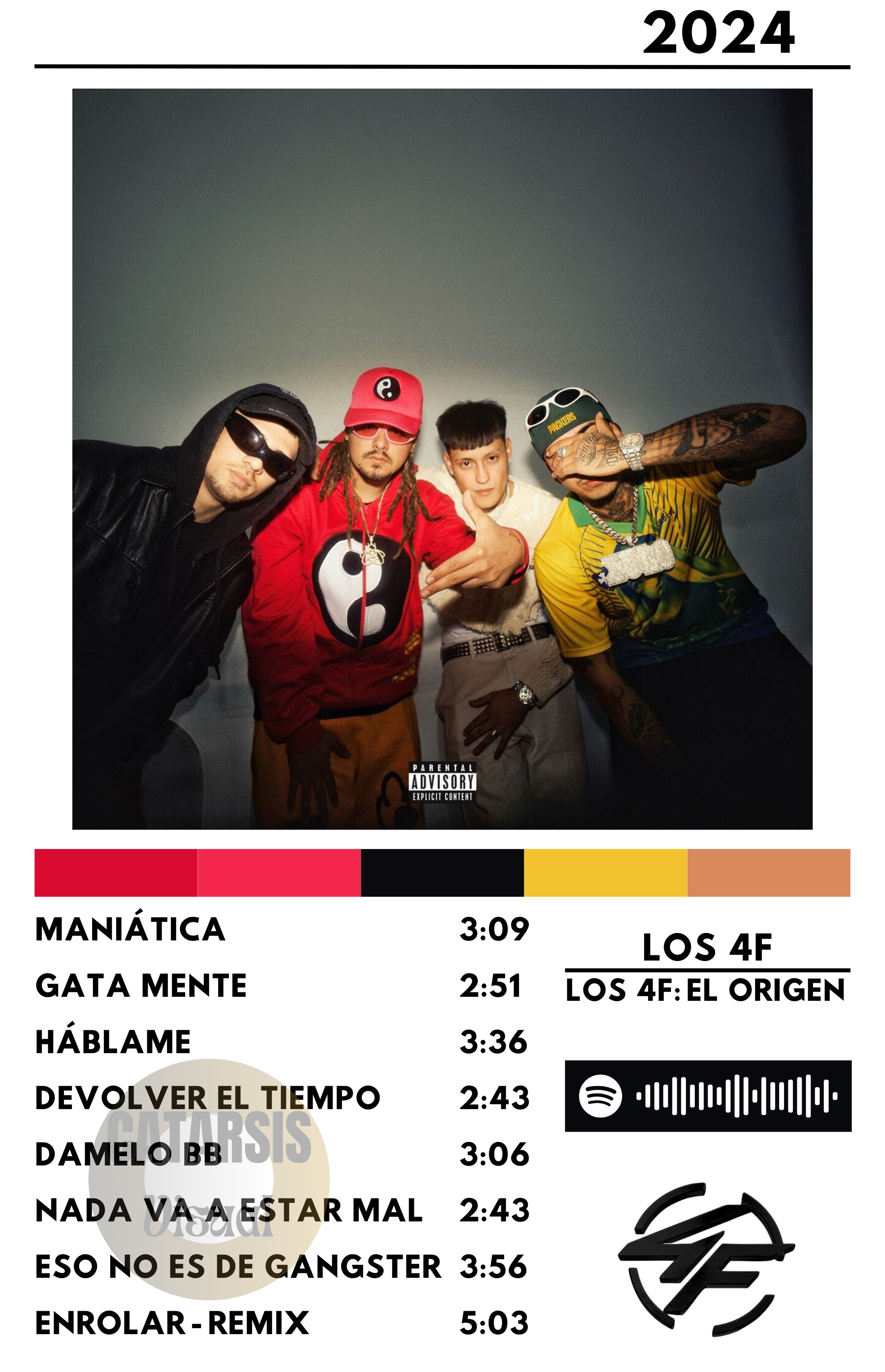 Cuadro Los 4F - Los 4F: El Origen (Versión 2)