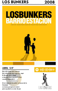 Cuadro Los Bunkers - Abril